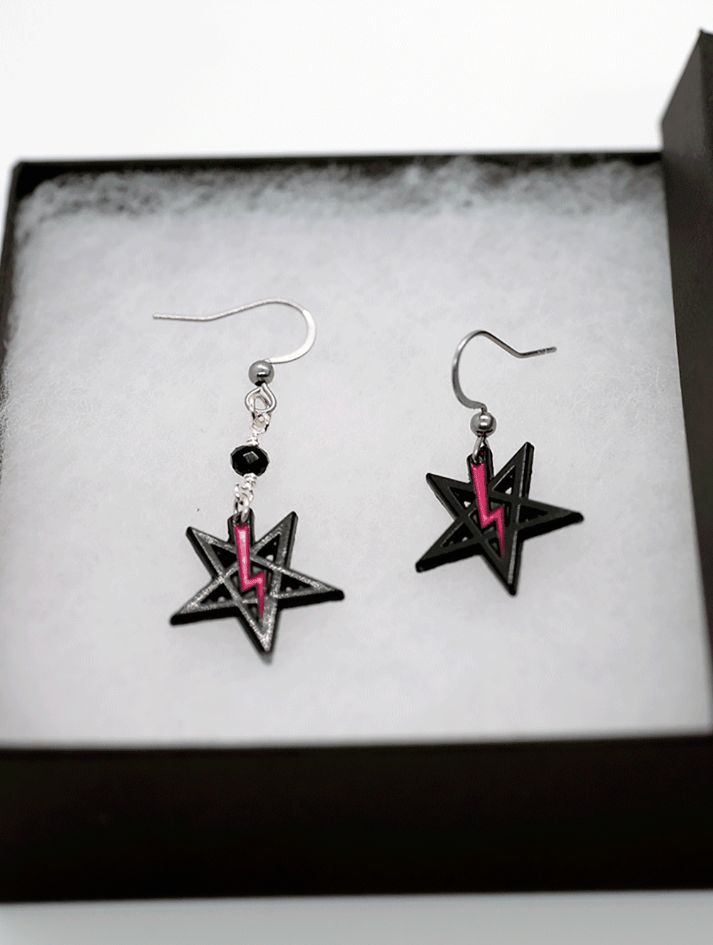 LaVey Sigil Earrings - Satanme