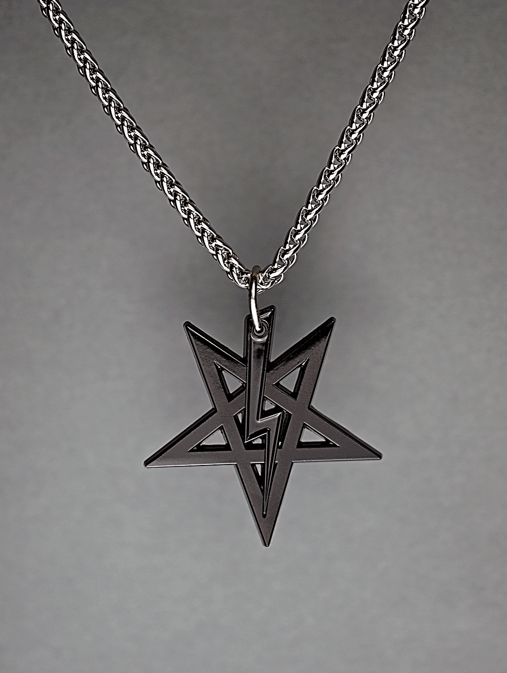 LaVey Sigil Medallion (Midnight Series) - Satanme