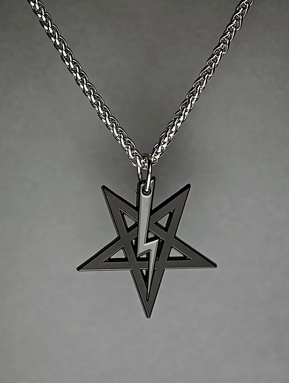 LaVey Sigil Medallion (Midnight Series) - Satanme