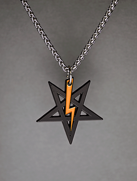 LaVey Sigil Medallion (Midnight Series) - Satanme
