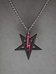 LaVey Sigil Medallion (Midnight Series) - Satanme