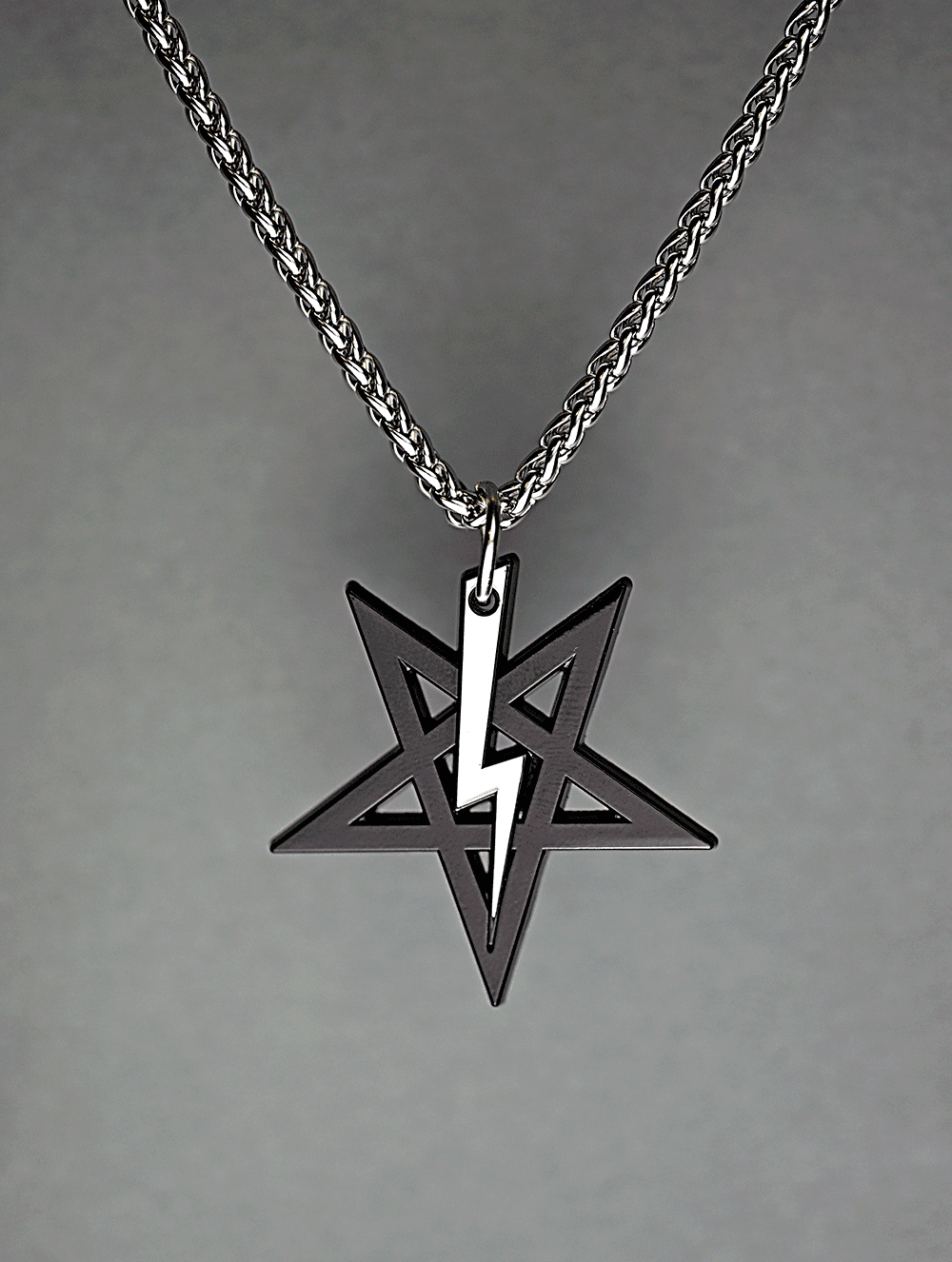 LaVey Sigil Medallion (Midnight Series) - Satanme