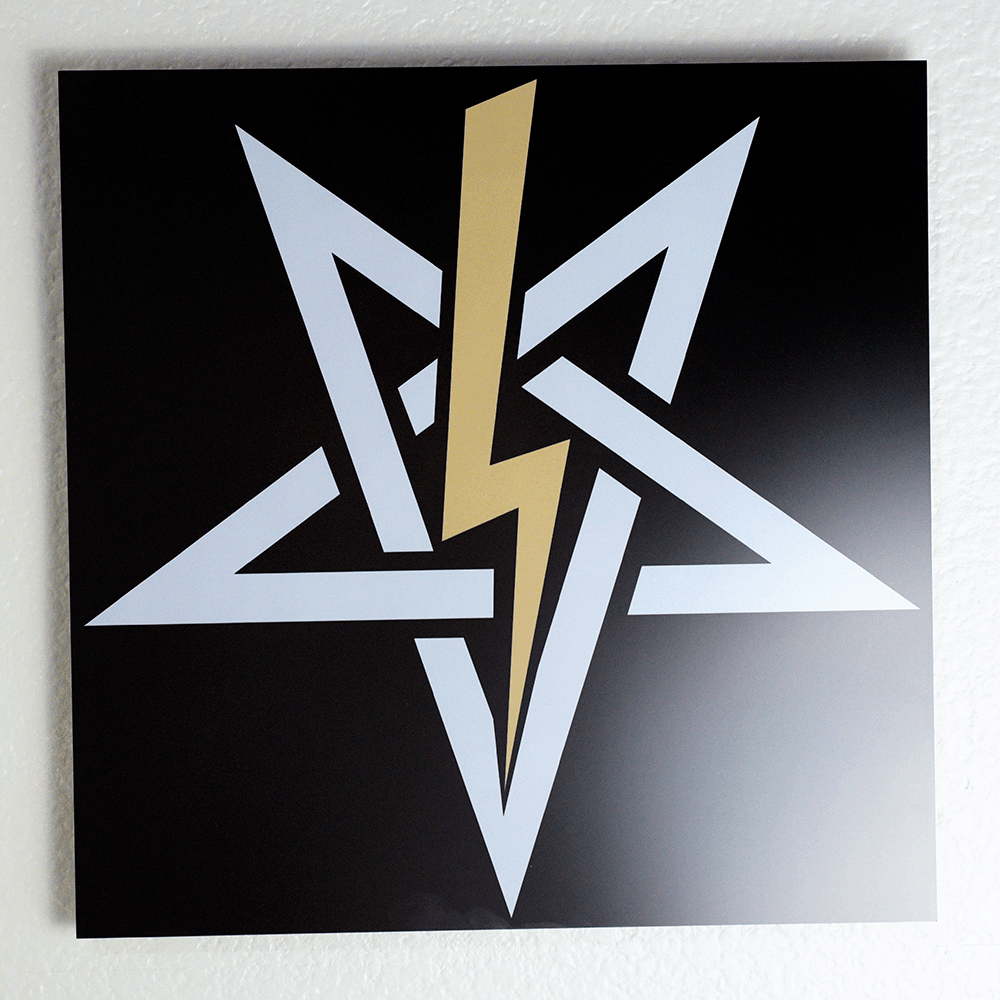 High-Definition Ritual Metal Wall Plaque - Satanme