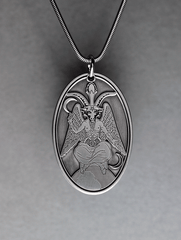 Èliphas Lèvi Baphomet Medallion - Satanme