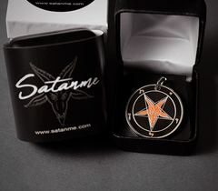 Samhain - Baphomet Cloisonné Medallion - Satanme