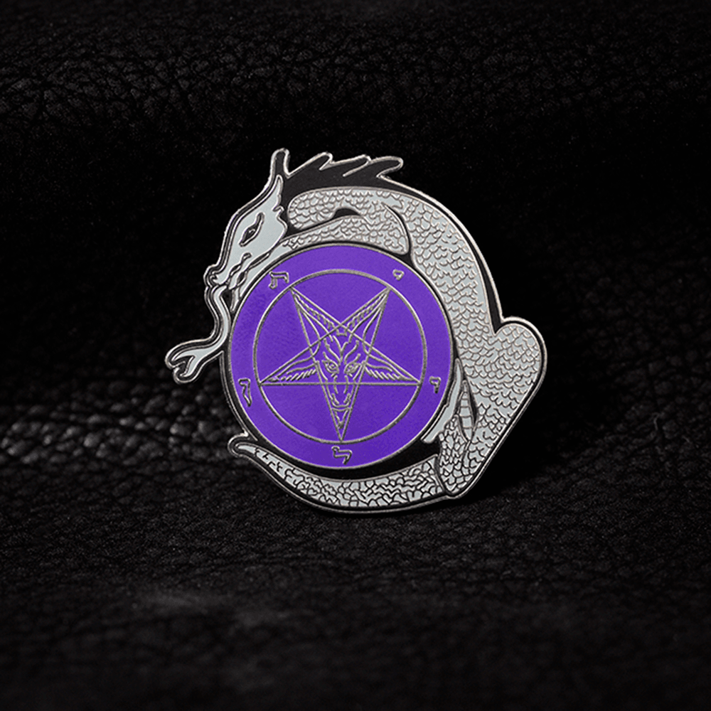 Church of Satan Letterhead Pin - Satanme