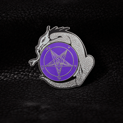 Church of Satan Letterhead Pin - Satanme
