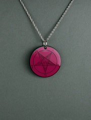 The Devil's Mirror - Double-Sided Baphomet Medallion