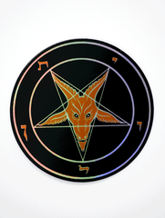 Samhain Holographic Sticker - Satanme