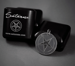Gloomy - Baphomet Cloisonné Medallion - Satanme