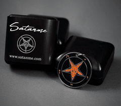 Samhain - Baphomet Cloisonné Medallion - Satanme