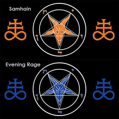 Curved HD Metal Baphomet Plaque - Satanme