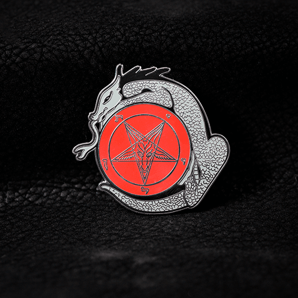 Church of Satan Letterhead Pin - Satanme