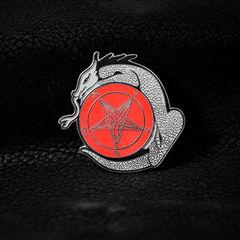 Church of Satan Letterhead Pin - Satanme