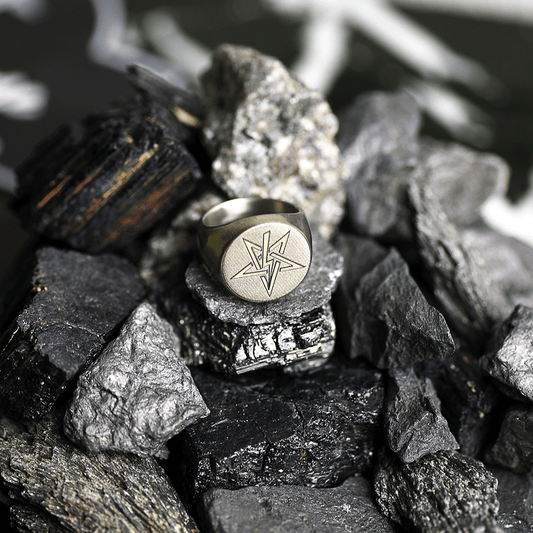 Unleash Your Satanic Style: Discover the Iconic Anton LaVey Sigil Ring - Satanme