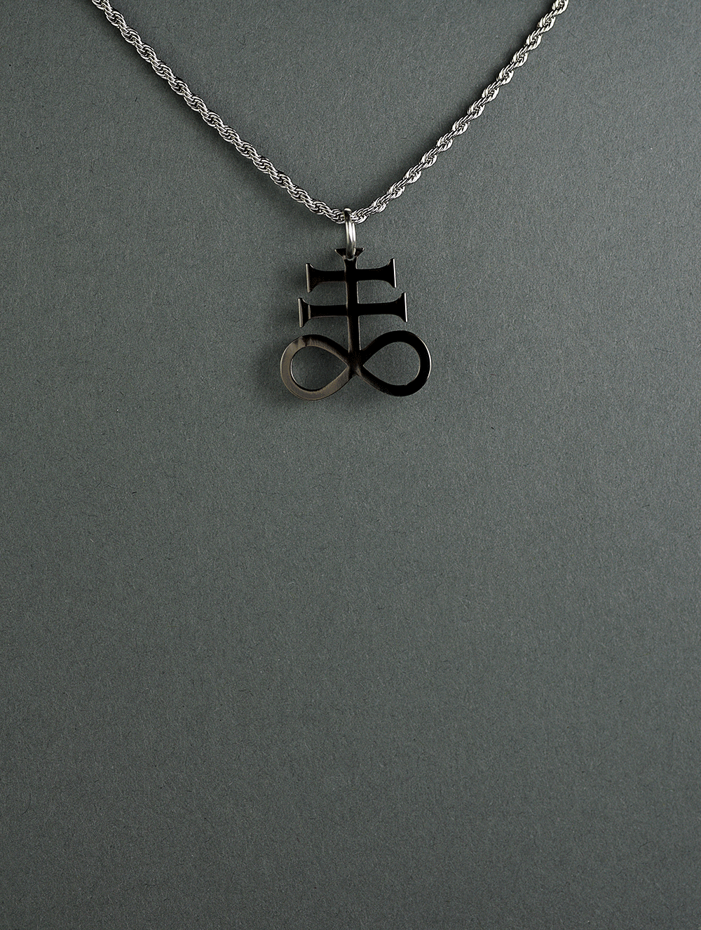 1" Brimstone - Hell Forged Steel Medallion - Satanme