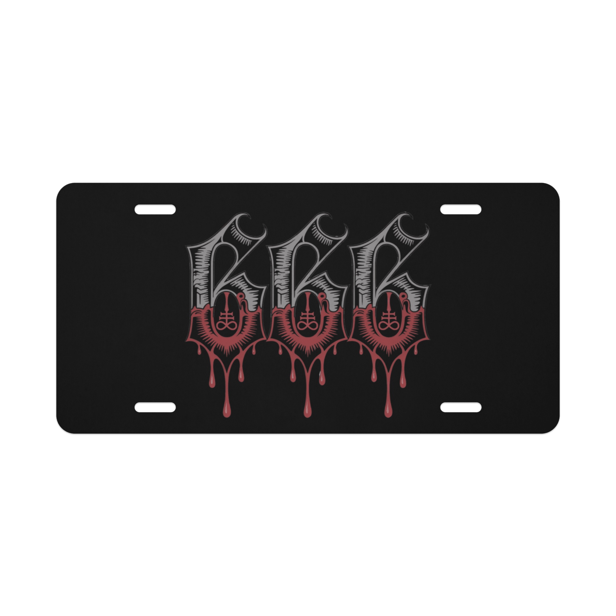 666 Vanity Plate - Satanme