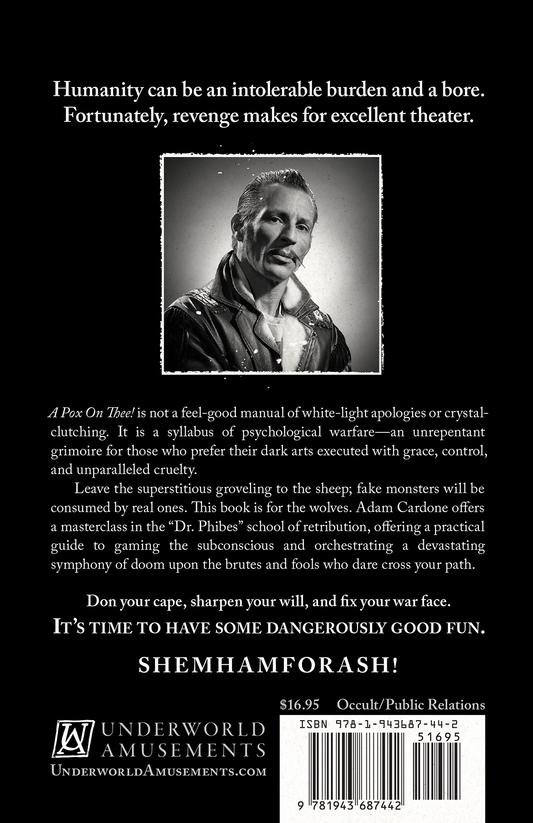 A Pox On Thee! (Hardcover Limited Edition) by Adam Cardone