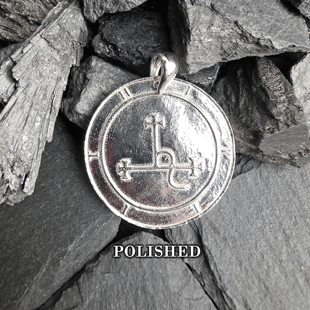 999 Fine Silver Lilith Medallion - Satanme