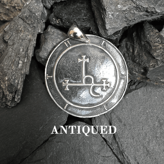 999 Fine Silver Lilith Medallion - Satanme
