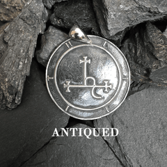 999 Fine Silver Lilith Medallion - Satanme
