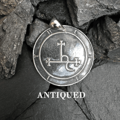 999 Fine Silver Lilith Medallion - Satanme