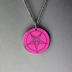 Baphomet Ritual Medallion - Hell Forged Steel