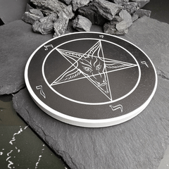 Satanme Ceramic Drink Coasters