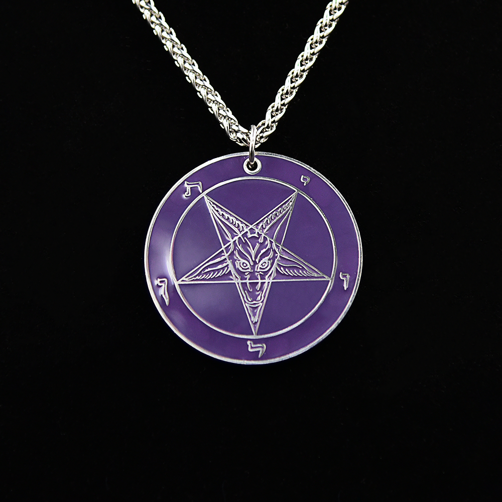Baphomet Ritual Medallion - Hell Forged Steel