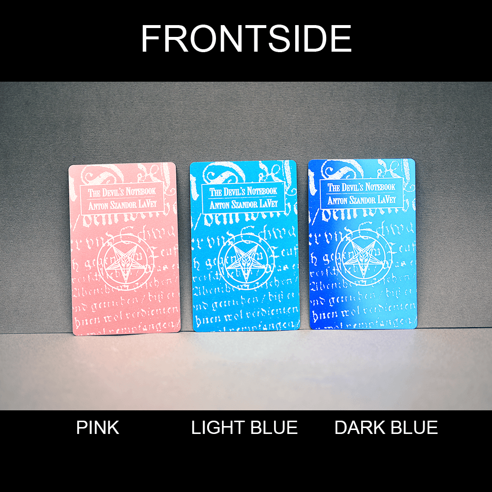 The Devil's Notebook Bookmark - Satanme Signature Series