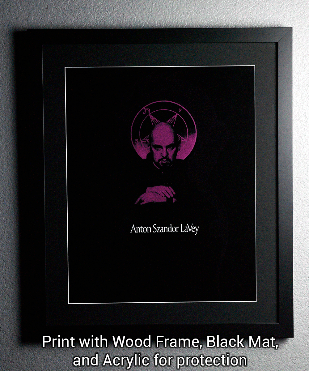 Anton LaVey Legacy Canvas Print - Satanme