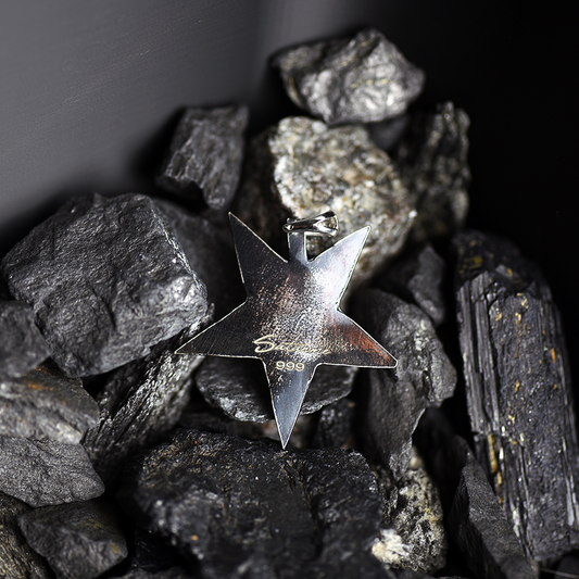 999 Fine Silver LaVey Sigil Medallion