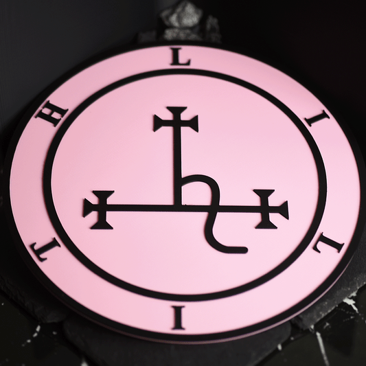 Dynamic 3D Lilith Sigil Plaque