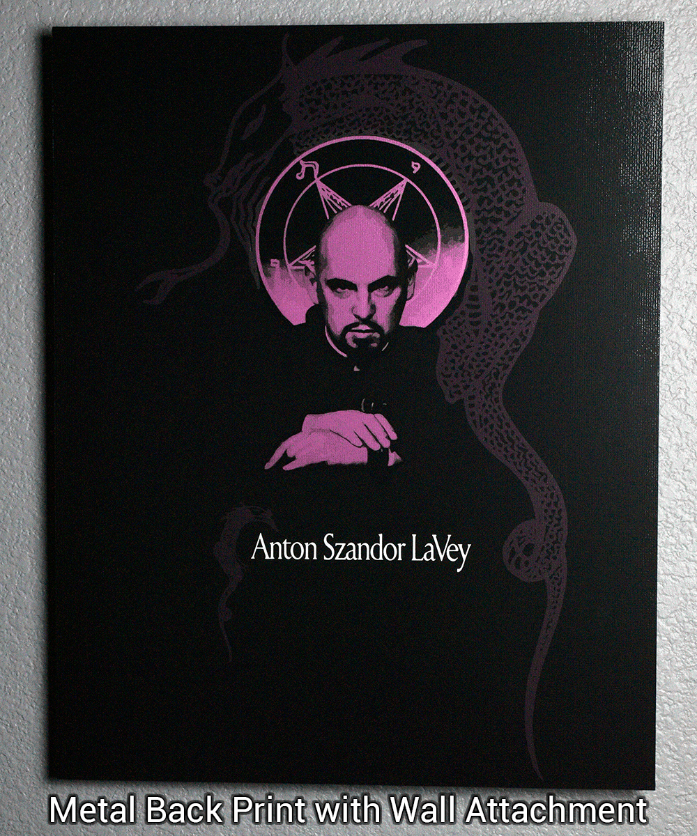 Anton LaVey Legacy Canvas Print - Satanme