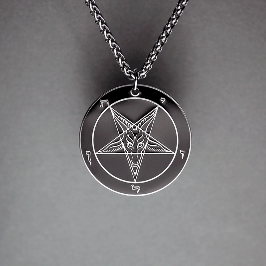 Baphomet Ritual Medallion - Hell Forged Steel - Satanme