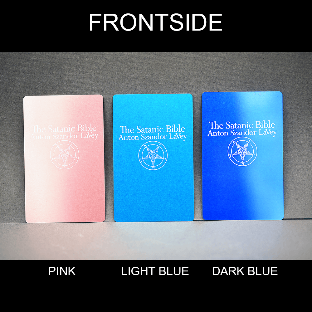 Satanic Bible Bookmark - Satanme Signature Series - Satanme