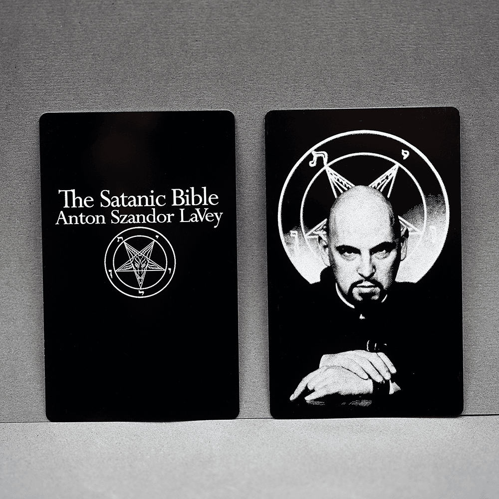 Satanic Bible Bookmark - Satanme Signature Series - Satanme