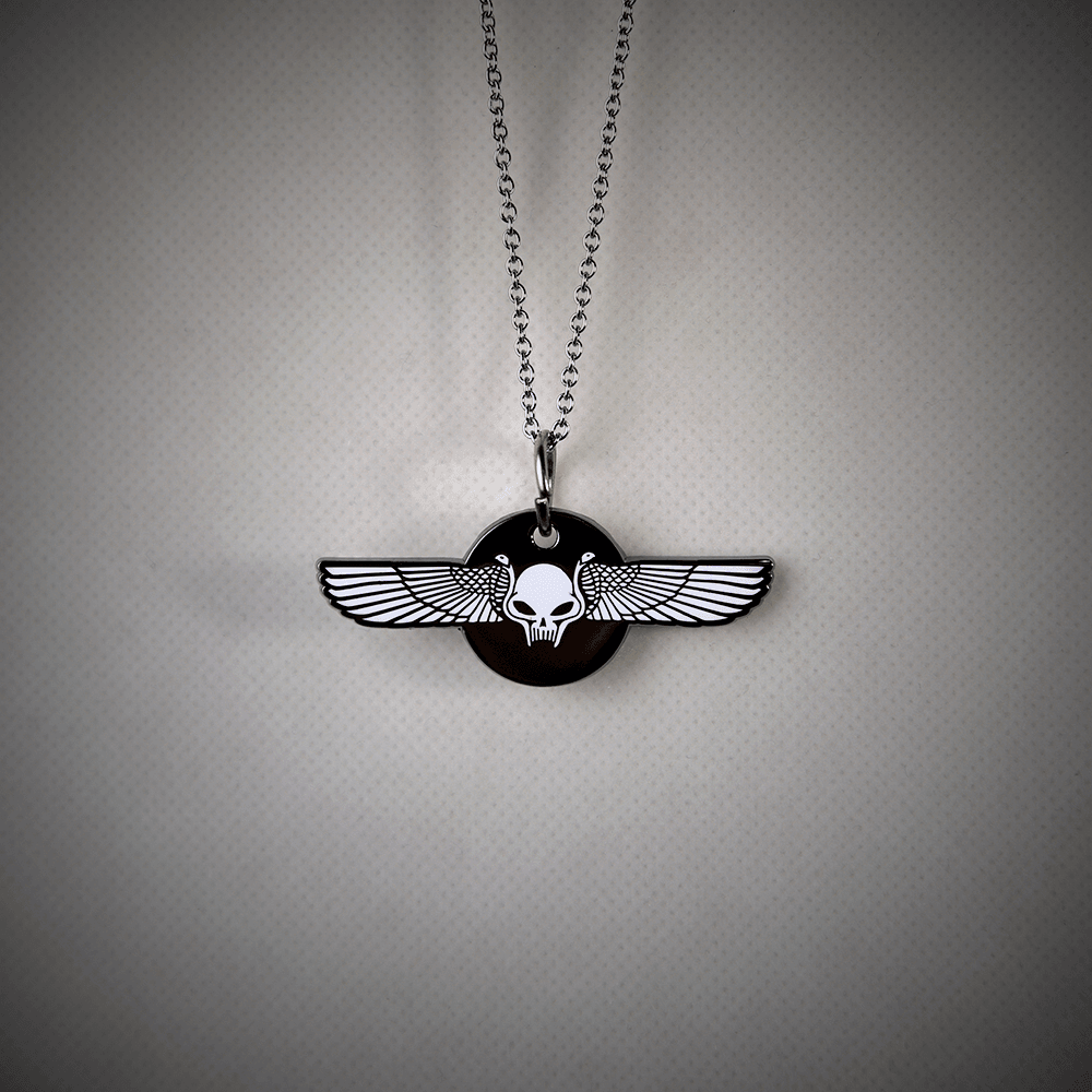 ToV Winged Skull Medallion (Shadow Series) - Satanme