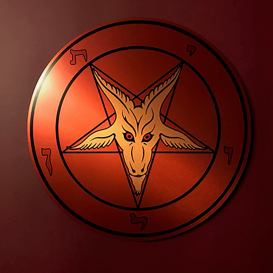 All Hallows Eve Metal Ritual Plaque (Limited) - Satanme