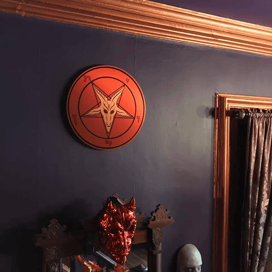 All Hallows Eve Metal Ritual Plaque (Limited) - Satanme