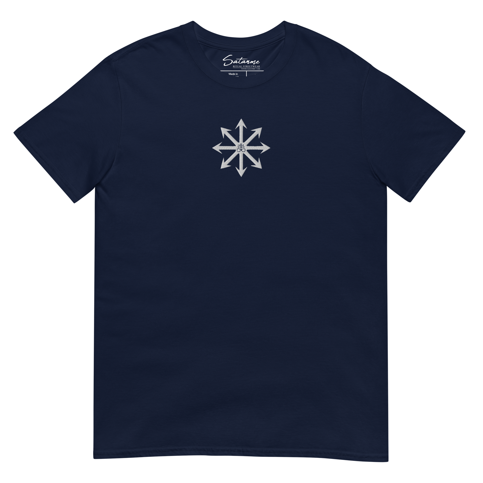 Anchor of Chaos Embroidered Shirt - Satanme