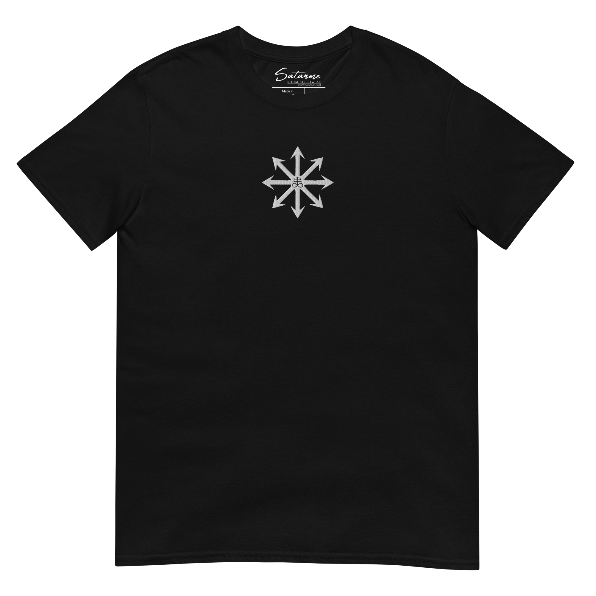 Anchor of Chaos Embroidered Shirt - Satanme