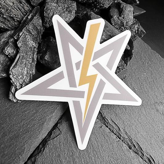 Anton LaVey Clear Sigil Sticker - Satanme