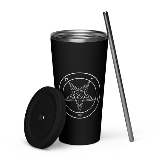 Baphomet Insulated tumbler - Satanme