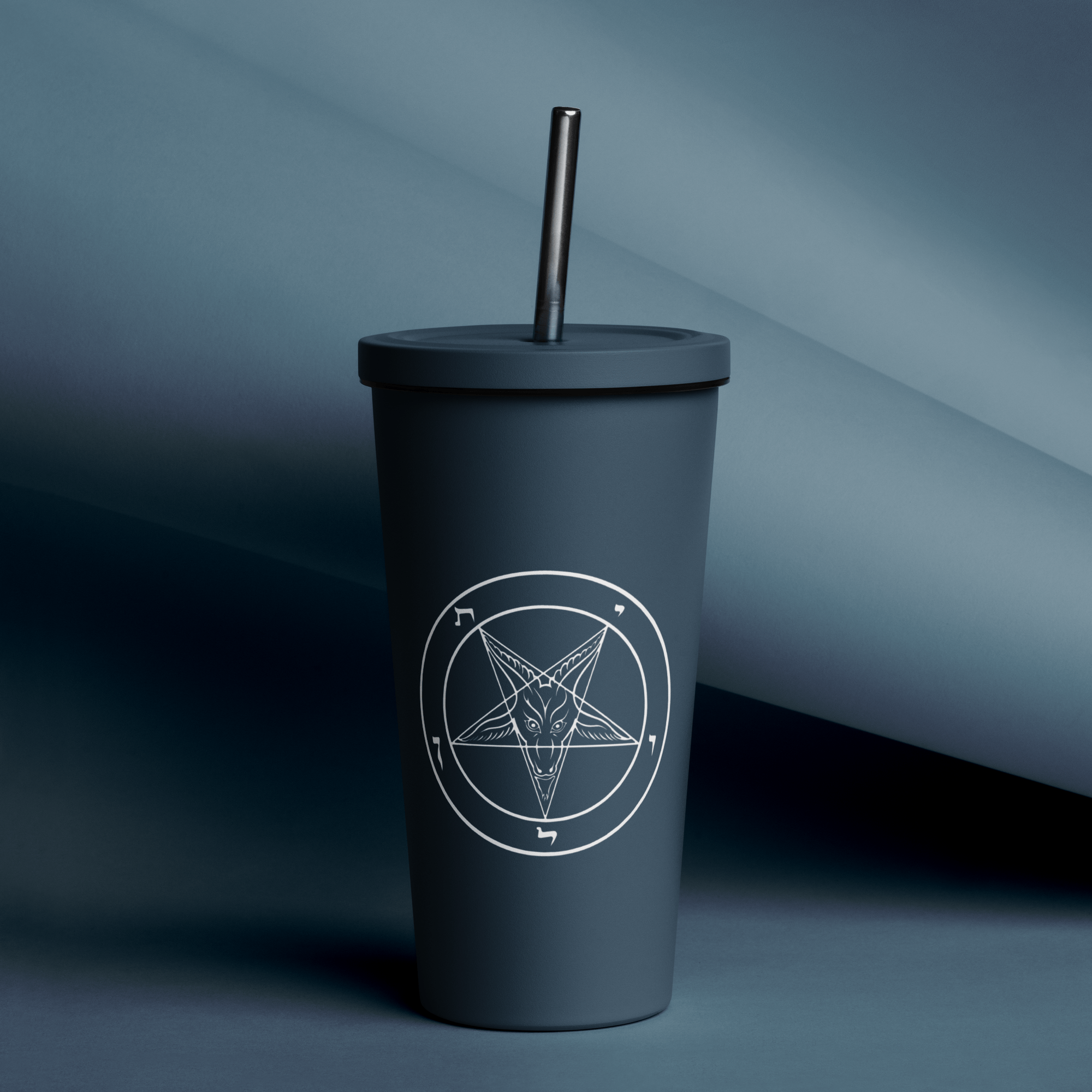 Baphomet Insulated tumbler - Satanme