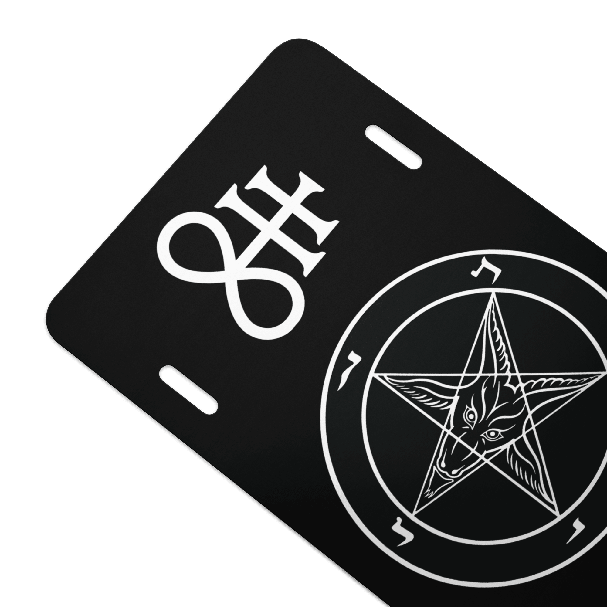 Baphomet Vanity Plate - Satanme
