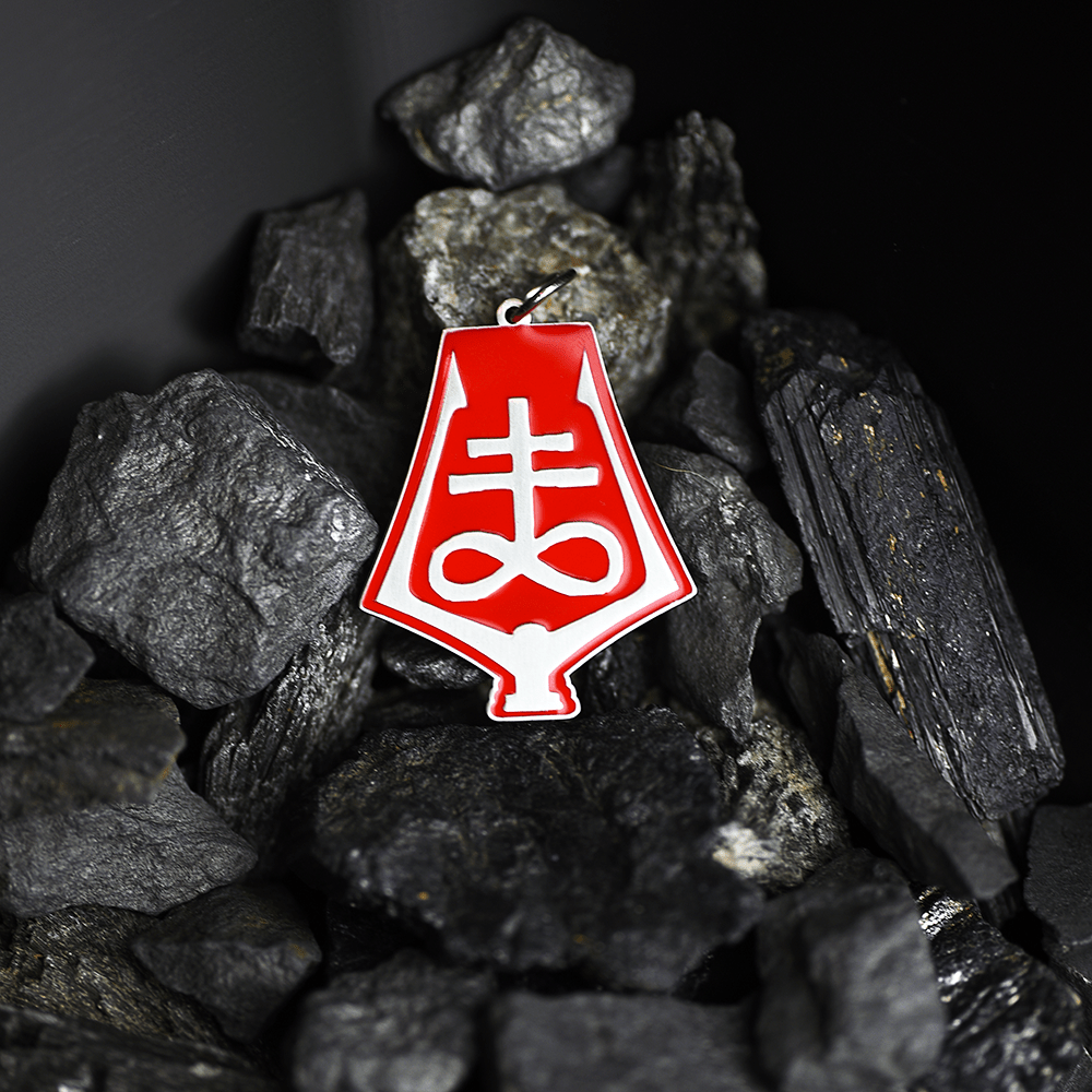Barb & Brimstone - Hell Forged Steel Medallion - Satanme