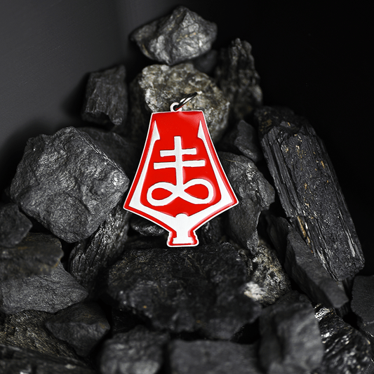 Barb & Brimstone - Hell Forged Steel Medallion - Satanme