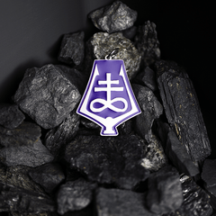 Barb & Brimstone - Hell Forged Steel Medallion - Satanme