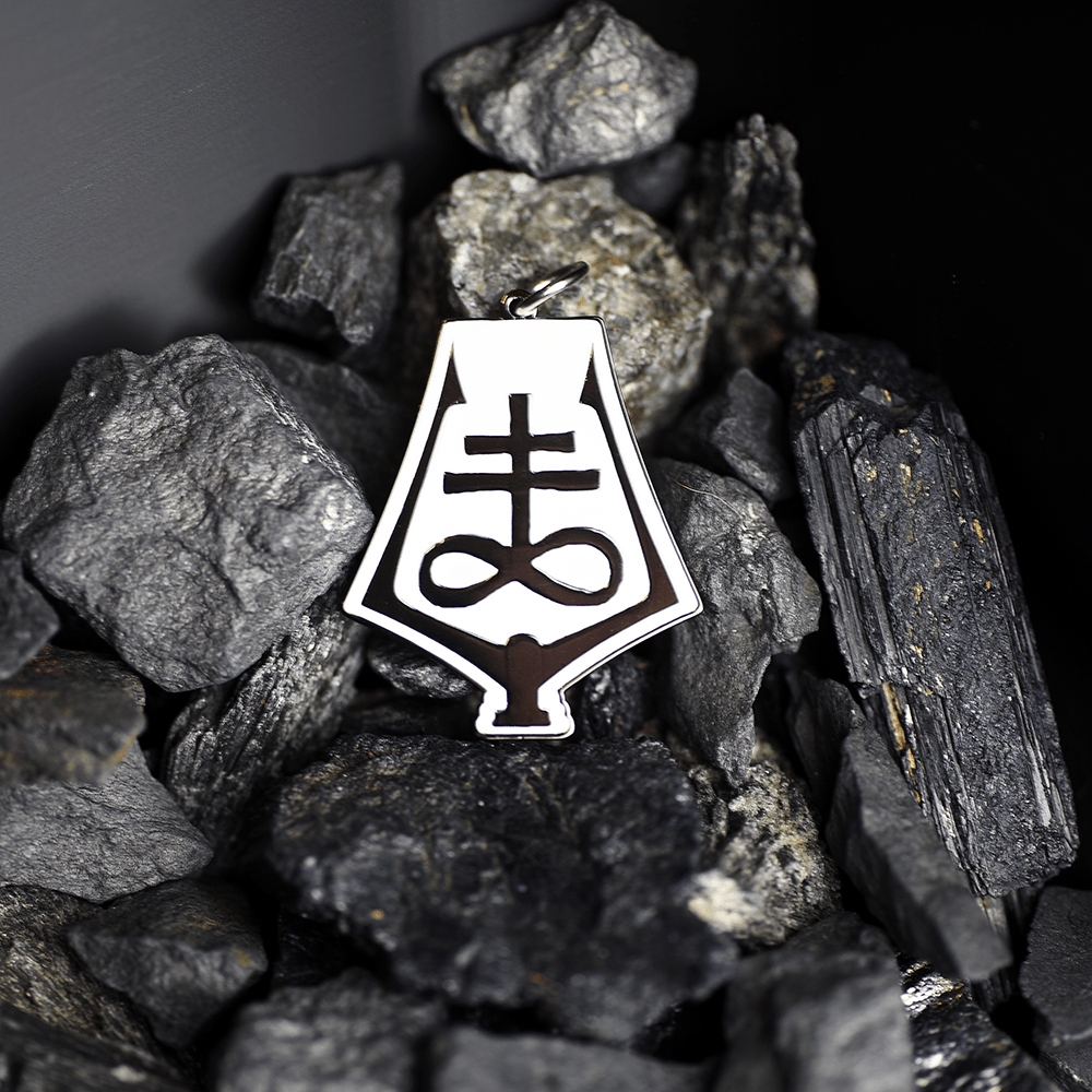 Barb & Brimstone - Hell Forged Steel Medallion - Satanme